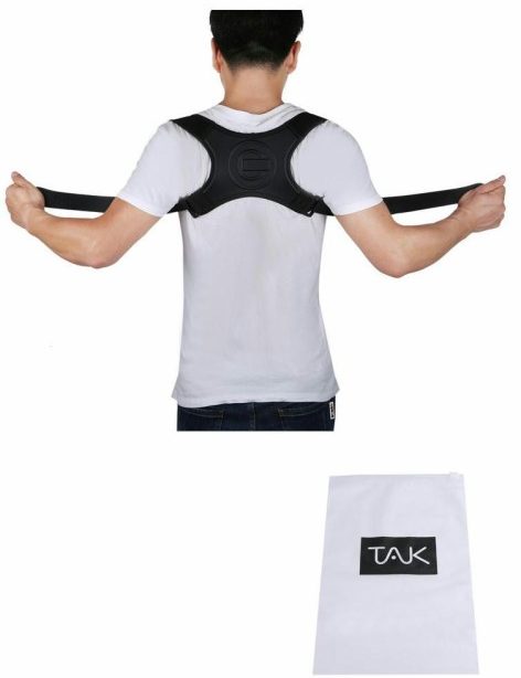 TAKUBOTA 猫背矯正 姿勢矯正 姿勢矯正ベルト 背筋矯正サポーター 背筋矯正ベルト背筋 矯正 ベルト男女兼用 NECO-001