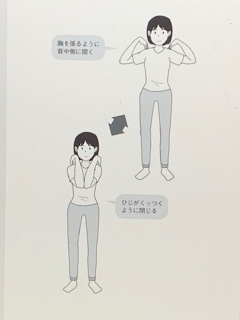 体操の説明の絵